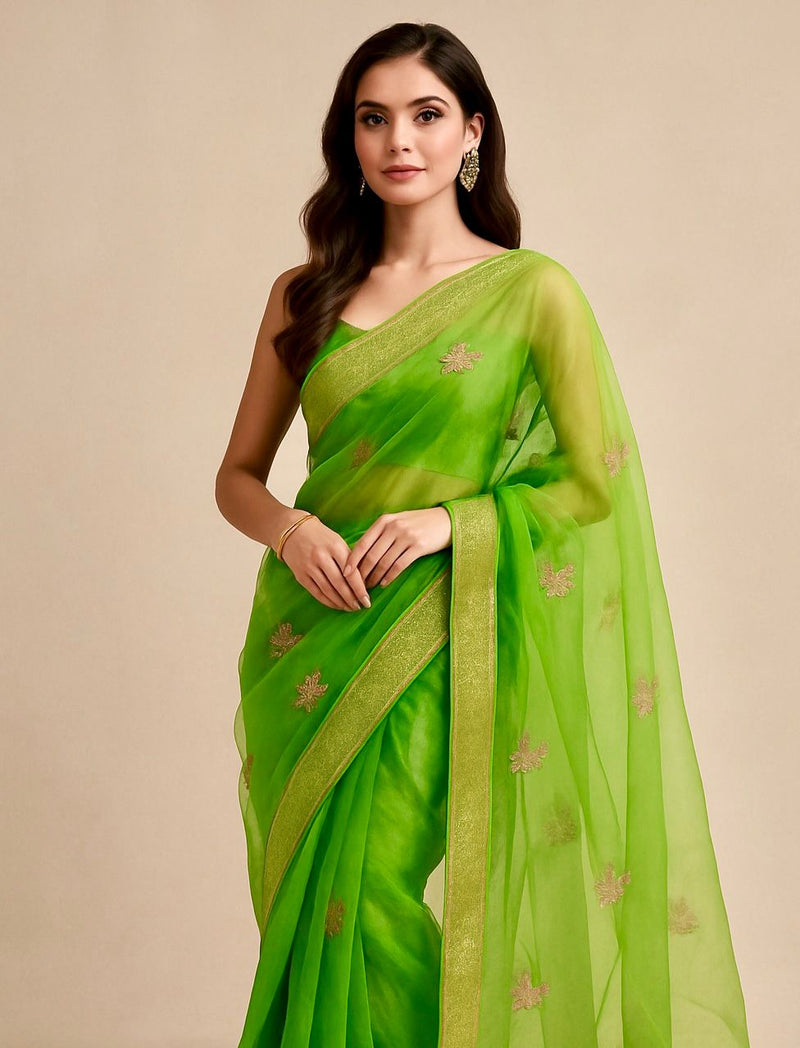 Mehka Mohar Pre-Draped Saree