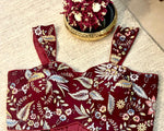 Maroon Majesty Corset - Blouse