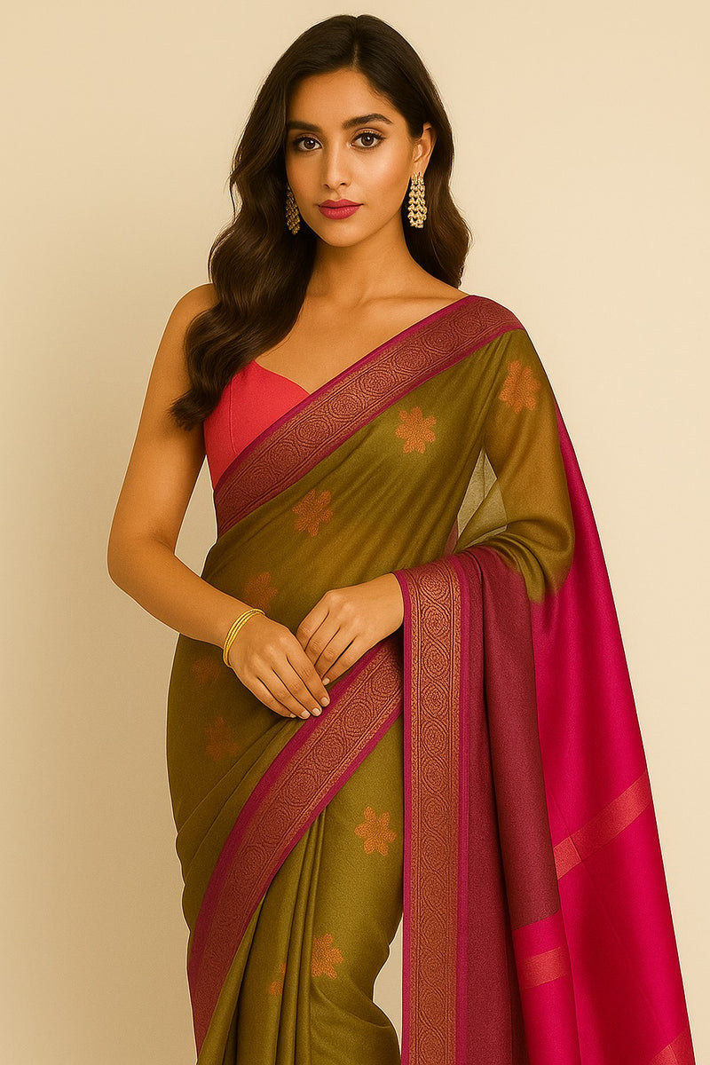 ChandraRekha pre-draped Saree