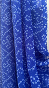 Indigo Bandhini Pre-draped Saree