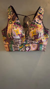 Boho Baagh Blouse – pre-draped saree in brocade – ready to wear saree NZ