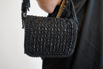 Twinkle Tote Beaded Handbag crafted with attention to detail and a stylish aesthetic - Drape In A Minute Sarees