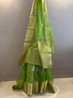 Mehka Mohar organza saree – stylish party wear pre-draped saree NZ