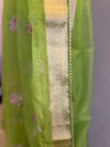 Mehka Mohar pre-stitched organza saree – ready to wear with ease and elegance in New Zealand