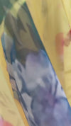Yellow Blooms Pre-draped Saree