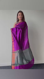 Shreevasini Pattu pre-draped saree
