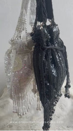 Nightfall Potli Beaded Handbag with exquisite detailing to elevate any outfit - Drape In A Minute Sarees