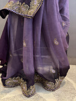 Royal Radiance easy wear organza saree – pre-draped for effortless elegance in NZ
