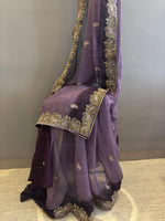 Royal Radiance organza pre-draped saree – lightweight and elegant ready to wear saree NZ