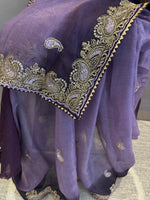 Royal Radiance ready to wear saree – stylish organza saree for parties and events in NZ