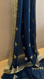 Silver Star Indian pre-draped saree – ready to wear soft silk saree NZ